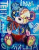 Painting by Maria Kononov from 2020 called "Teddy Bear"