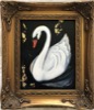 Painting by Maria Kononov from 2020 called "Swan"