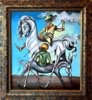 Painting by Maria Kononov from 2021 called "Don Quixote"