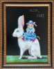 Painting by Maria Kononov from 2021 called "The Hare"