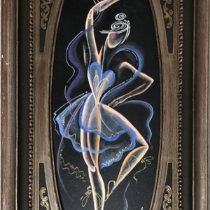 Painting by Maria Kononov from 2020 called "Ballerina"